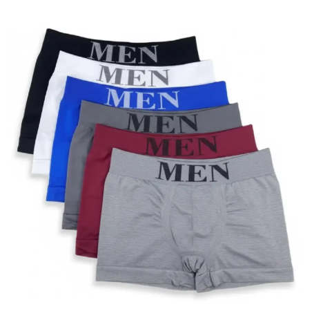 6 Pieces High-Quality Cotton Men’s Boxers – Ultra-Soft, Breathable & Durable Innerwear Pack