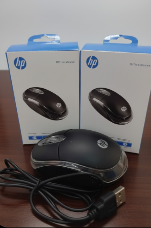 HP Wired USB Optical Mouse – High-Precision Tracking, Plug-and-Play Convenience, Perfect for Work, Study & Everyday Use