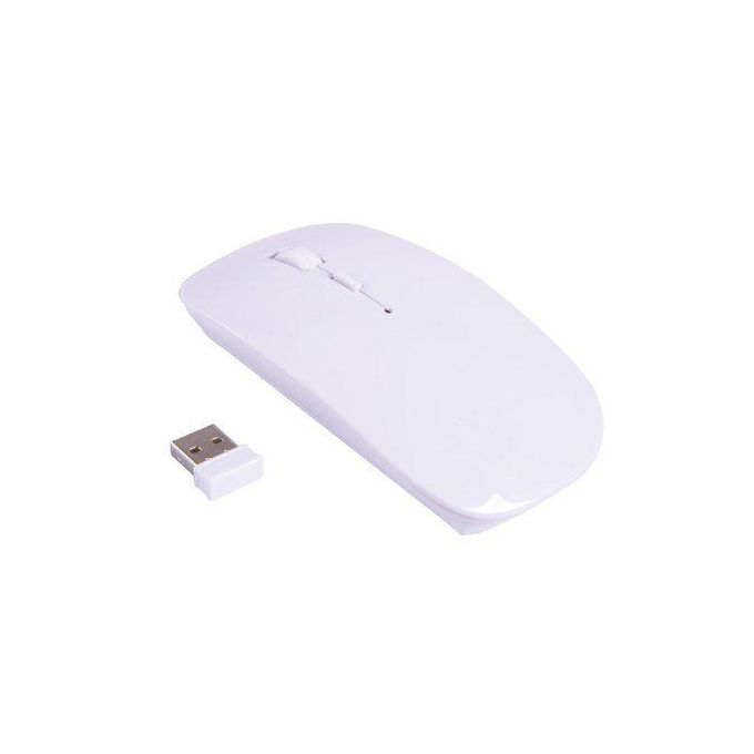 Wireless Rechargeable Wireless Mouse - WhiteWireless Rechargeable Wireless Mouse - WhiteWireless Rechargeable Wireless Mouse - WhiteWireless Rechargeable Wireless Mouse - White