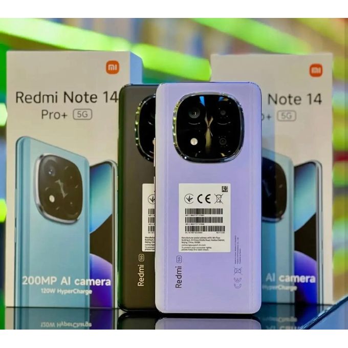 XIAOMI REDMI NOTE 14 PRO PLUS Memory: 512GB + 12GB RAM 5G DUAL SIM'SMARTNETS