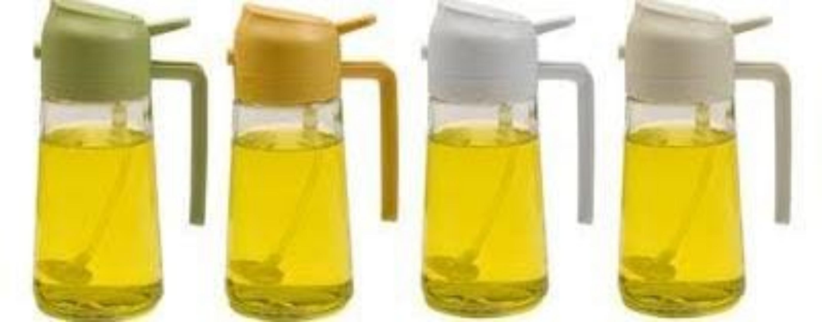 2in1 470ml sprayer bottle spray oil dispenser cooking oil prayer BBQ oil sprayer salad oil sprayer air fryer oil spray bottle kitchen oil bottle soy sauce bottle vinegar jar lemon juice bottle cooking