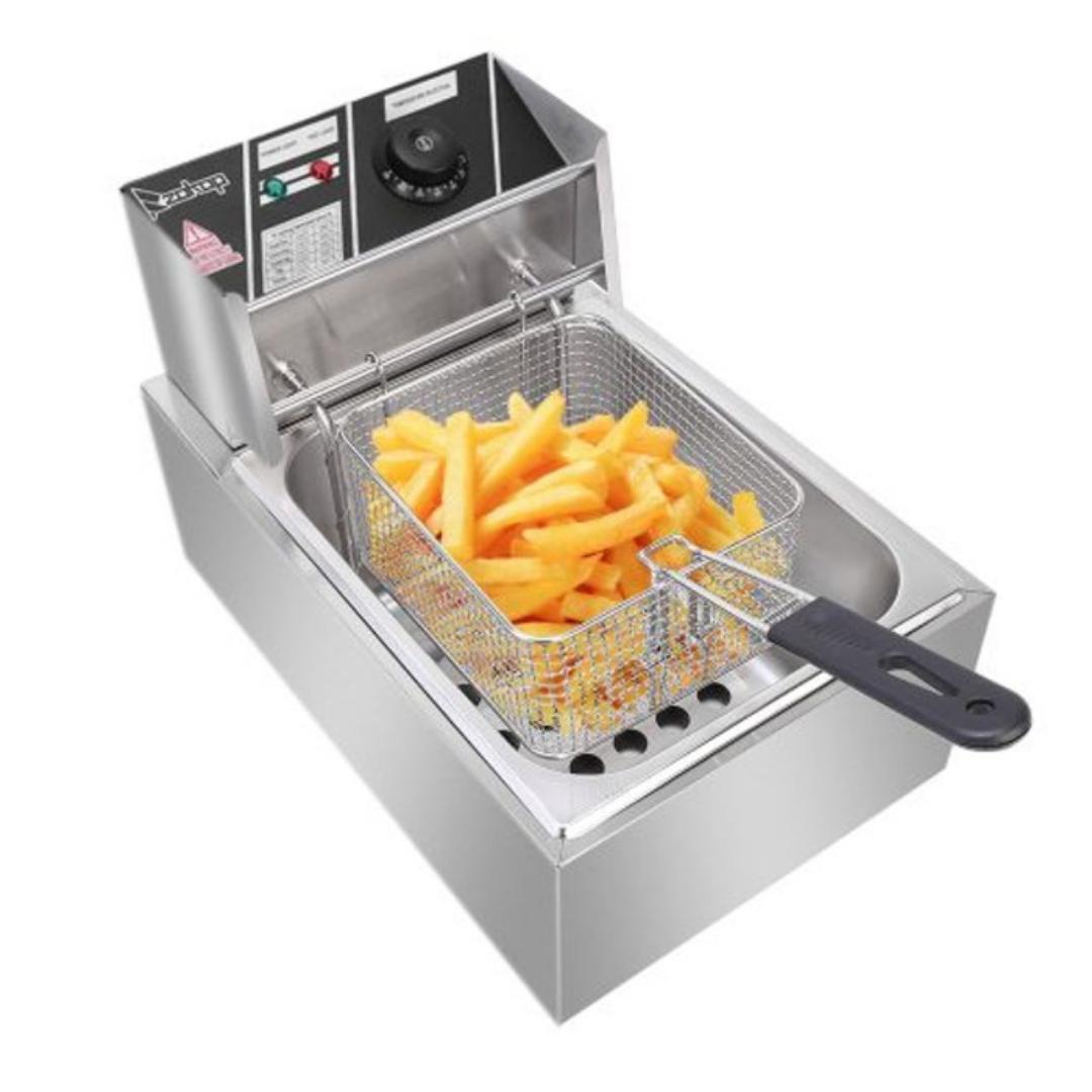 NUNIX ELECTRIC 6 LITTERS SINGLE DEEP FRYER