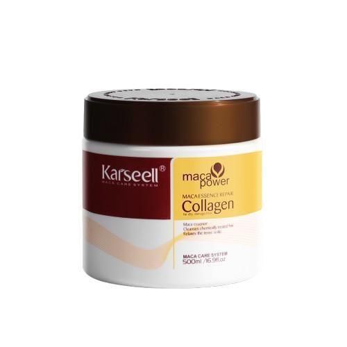Karseell Argan Oil Collagen Hair Mask – Deep Repair & Nourishing Treatment for Damaged Hair, 500ml