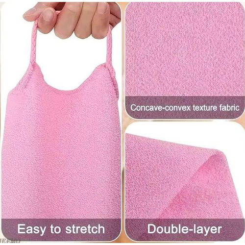 Exfoliating Bathing Cloth 1pc – Shower Body Scrubber Towel Sponge