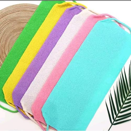 Exfoliating Bathing Cloth 1pc – Shower Body Scrubber Towel Sponge