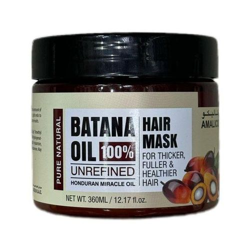 AMALICO 100% Pure Batana Oil Hair Mask – Cold-Pressed, Moisturizing & Scalp-Friendly for Men & Women
