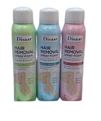 Disaar Hair Removal Spray Foam – Painless Fast Hair Removal for Body & Legs