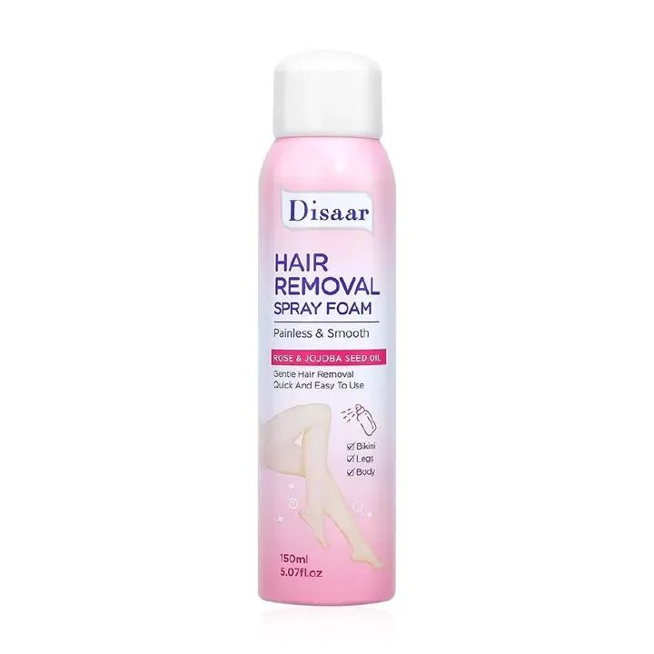 Disaar Hair Removal Spray Foam – Painless Fast Hair Removal for Body & Legs