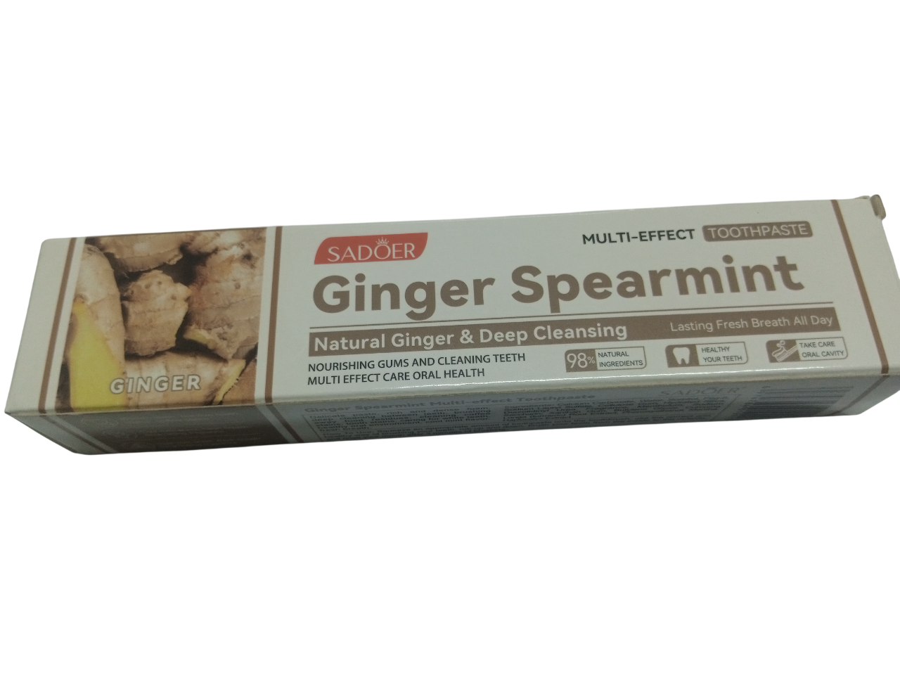 SADOER Ginger Spearmint Multi-Effect Toothpaste – 100g