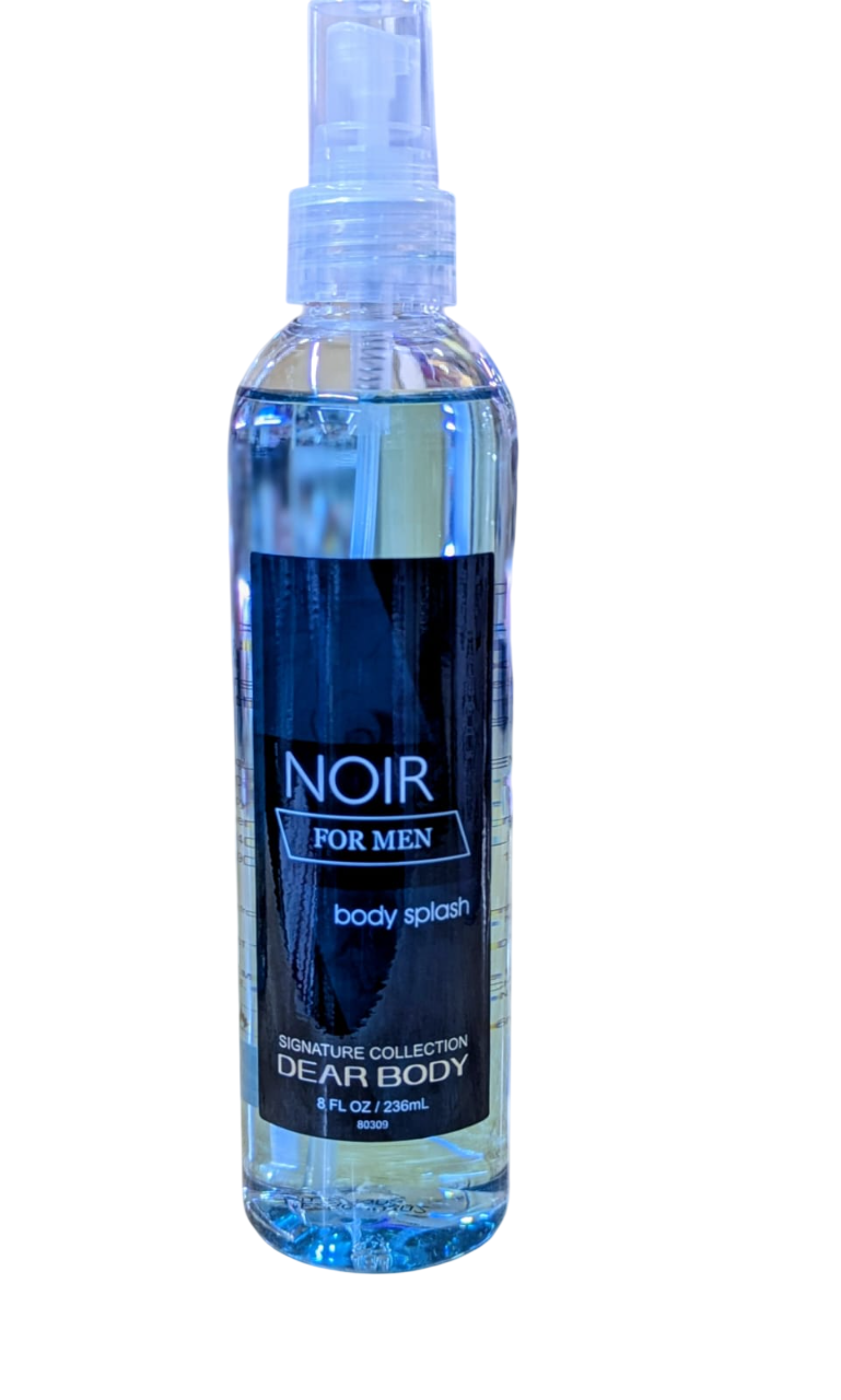 Dear Body Noir For Men Body Splash – Long Lasting Masculine Fragrance