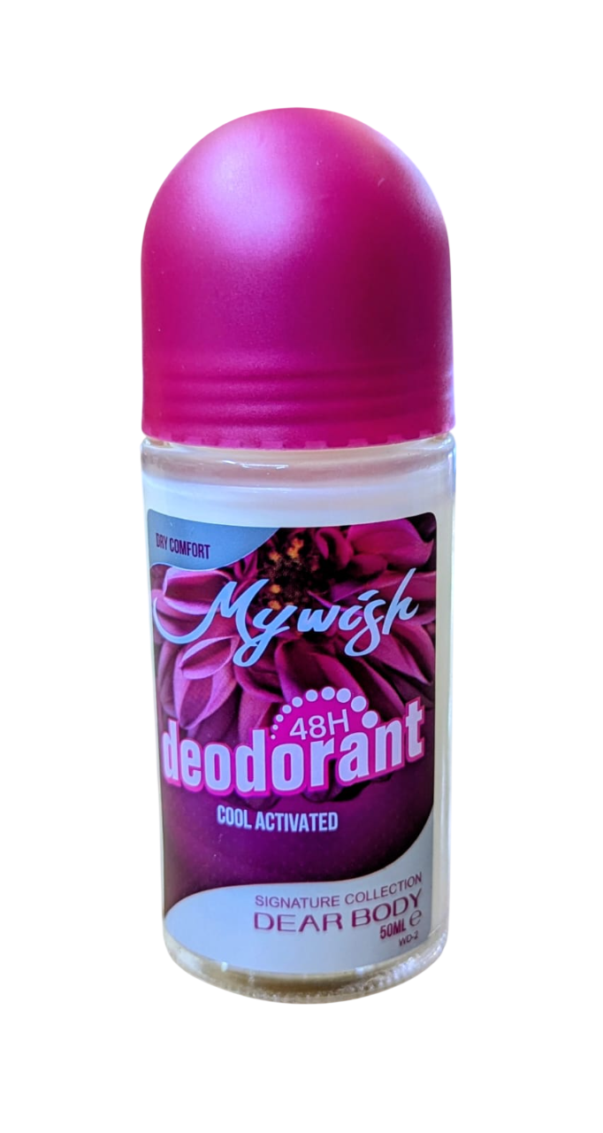 Dear Body Mywish 48H Roll-On Deodorant – Long-Lasting Protection & Freshness