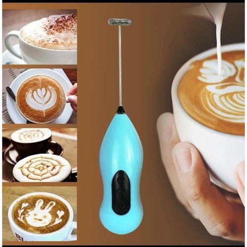 Electric Handheld Whisk – Battery-Powered Egg Beater, Milk & Coffee Frother, Fruit Mixer Stick