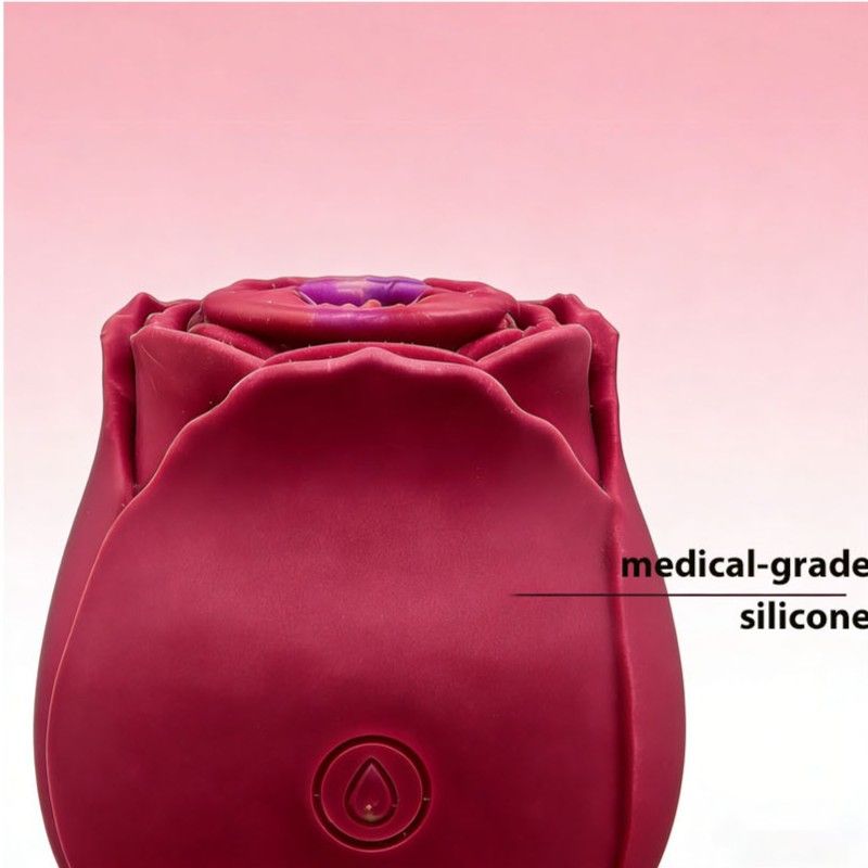 Rose vibrator, love-meeting sucking vibrating egg, vibrating female massage masturbator, female adult product.