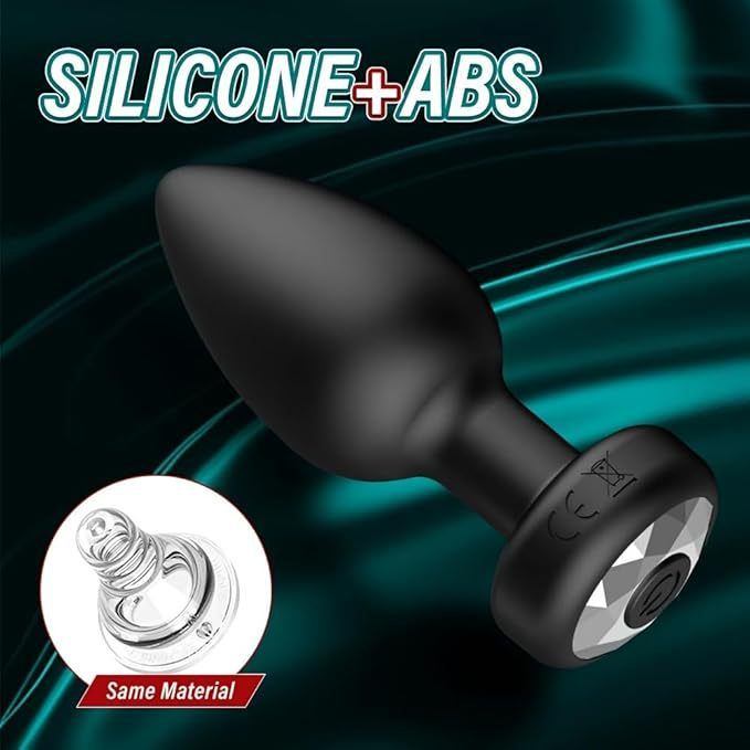 Wireless remote control unisex anal plug set, prostate orgasm masturbation massager, adult sex toy - image 4