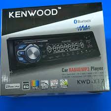Kenwood X17 Car Stereo Bluetooth USB FM Radio MP3 Player for High Quality In-Car Entertainment