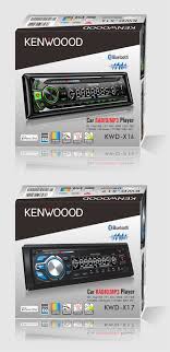 Kenwood X17 Car Stereo Bluetooth USB FM Radio MP3 Player for High Quality In-Car Entertainment