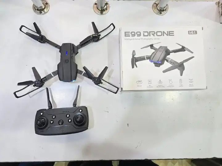 E88/E99 TOY Drone for Kids No Camera Lightweight Mini RC Quadcopter with Easy Controls Durable and Safe for Boys and Girls Indoor Outdoor Play