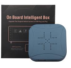 Car Smart Box Upgrades Your Existing Car Radio to Android Auto and Apple CarPlay, Compatible with Most Vehicles, Easy Installation, Wireless Connectivity, Voice Control, GPS Navigation, Multimedia Str