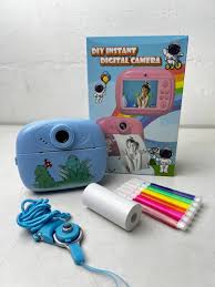 AM200 Polaroid Camera – Instant Print Photography with High-Quality Lens and Portable Design for Capturing Memories Anytime, Anywhere, Compatible with Instant Film and Smart Devices