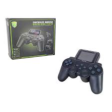 S10 Gaming Console 2.4-Inch Handheld Game Console Controller with Built-in Classic Games, Portable Retro Gaming Device, Rechargeable Battery, Dual Shock Support, HD Display, Compatible with Multiple G