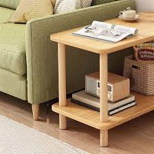 Multifunctional Wooden Bedside Table and Living Room Side Table – Elegant, Durable, Space-Saving Furniture for Any Room, Easy Assembly and Modern Design for Home Organization