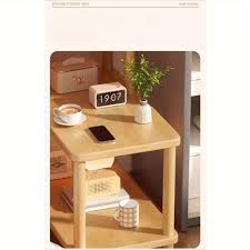 Multifunctional Wooden Bedside Table and Living Room Side Table – Elegant, Durable, Space-Saving Furniture for Any Room, Easy Assembly and Modern Design for Home Organization