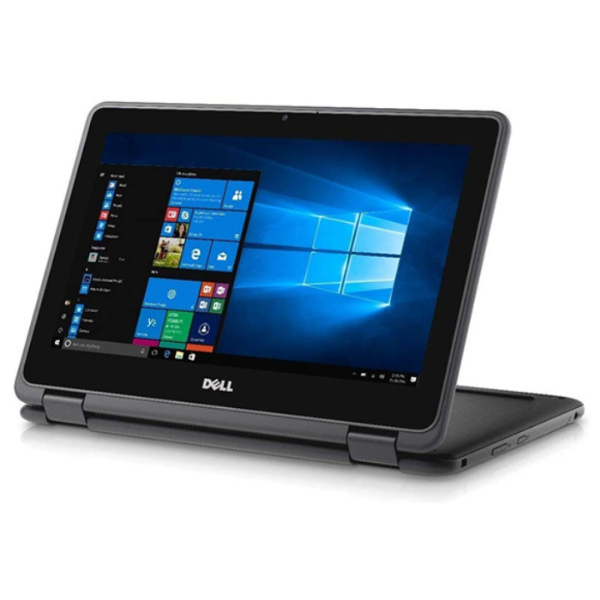 {Free mouse } Touchscreen 2 in 1 Laptop Refurbished Dell 3190 Intel pentium 4GB Ram 128GB SSD 11.6'' INCH Refurbished Laptop Computer Notebook with windows 10 and office installed