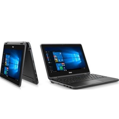 {Free mouse } Touchscreen 2 in 1 Laptop Refurbished Dell 3190 Intel pentium 4GB Ram 128GB SSD 11.6'' INCH Refurbished Laptop Computer Notebook with windows 10 and office installed