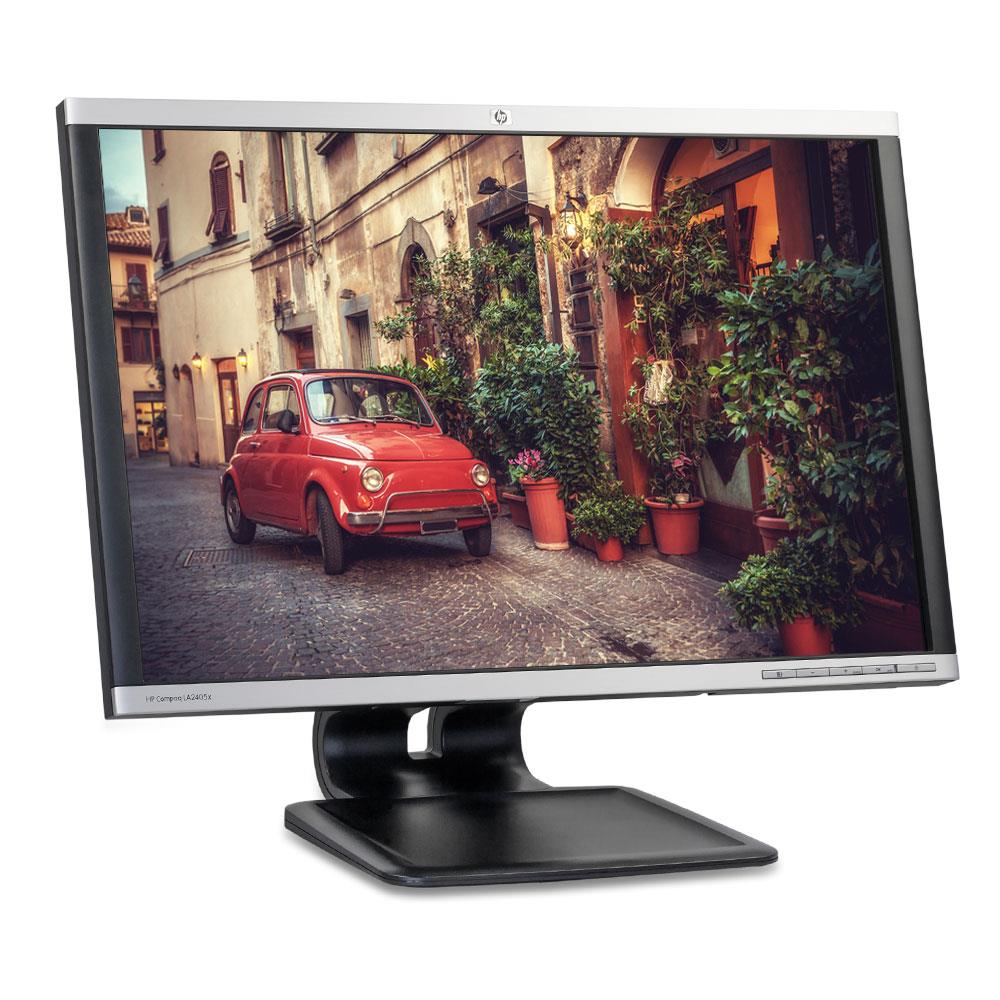 Refurbished Monitors HP Compaq LA2405x 24-inch LED Backlit LCD Monitor Refurbished TFT