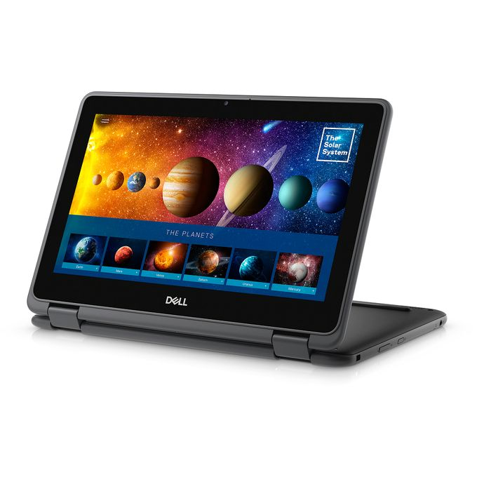 (Special Offer) Refurbished Dell Latitude 3190 X360 Touchscreen Intel Pentium 4GB RAM 128GB SSD 2 in 1 Convertible to Tablet Windows 11 Pro Laptop 6 Months warranty Webcam Dell Refurbished Laptops