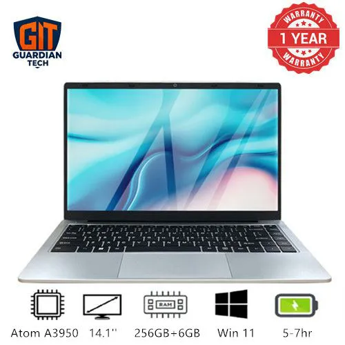 Brand New Intel Atom A3950 6GB RAM + 256GB SSD 14.1'' Larger Screen Ultra-thin 180 Degree Foldable Notebook Windows 11 operating system Laptops Computers