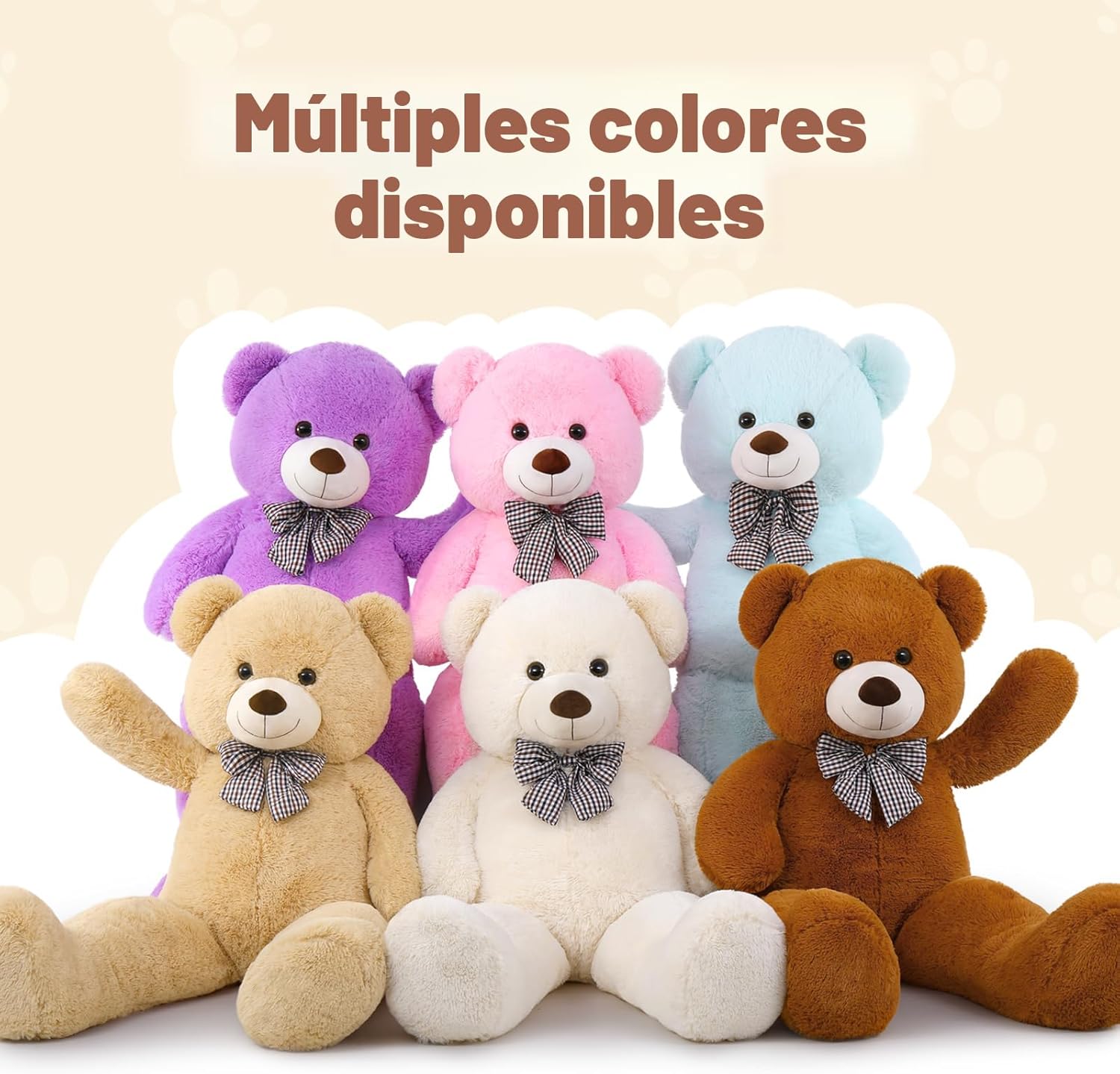 120cm Plush Teddy Bear – Extra Large Ultra-Soft Stuffed Toy for Kids, Gifts & Home Decor