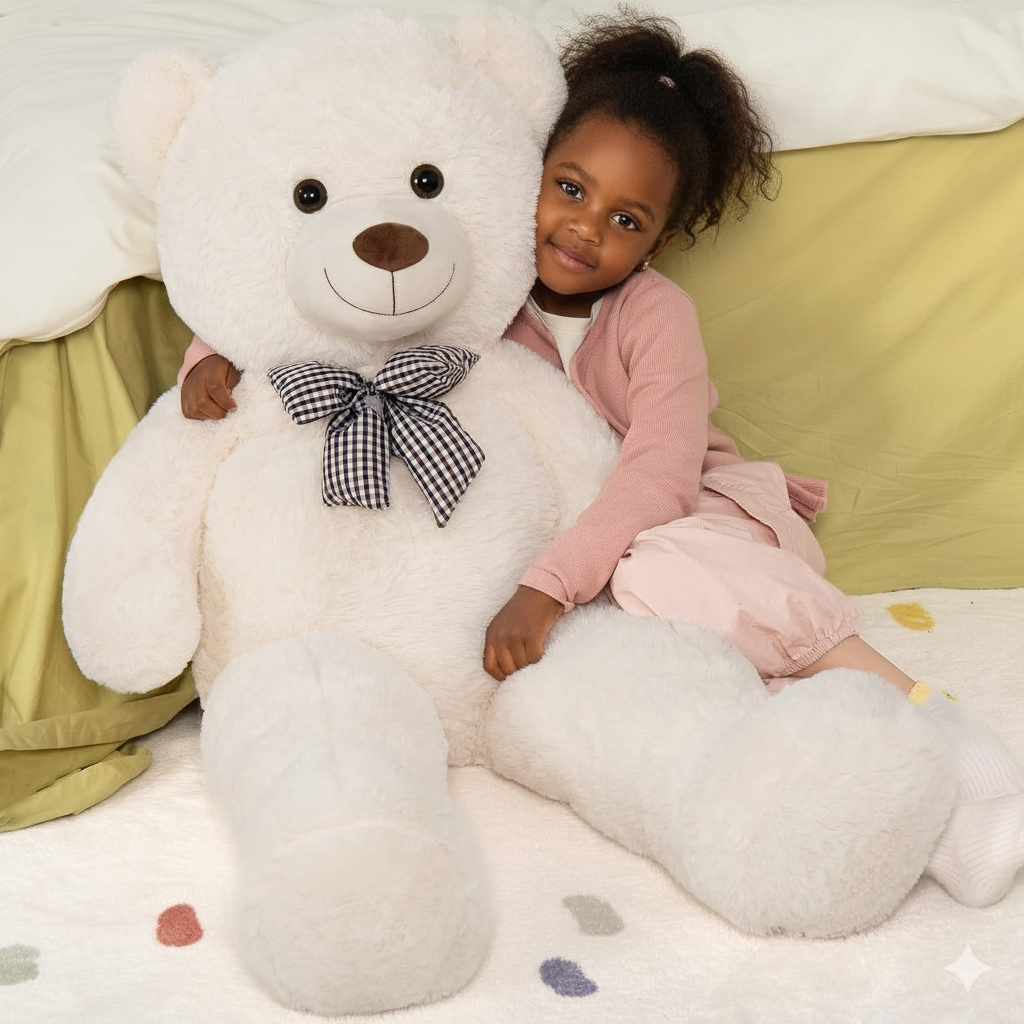 120cm Plush Teddy Bear – Extra Large Ultra-Soft Stuffed Toy for Kids, Gifts & Home Decor
