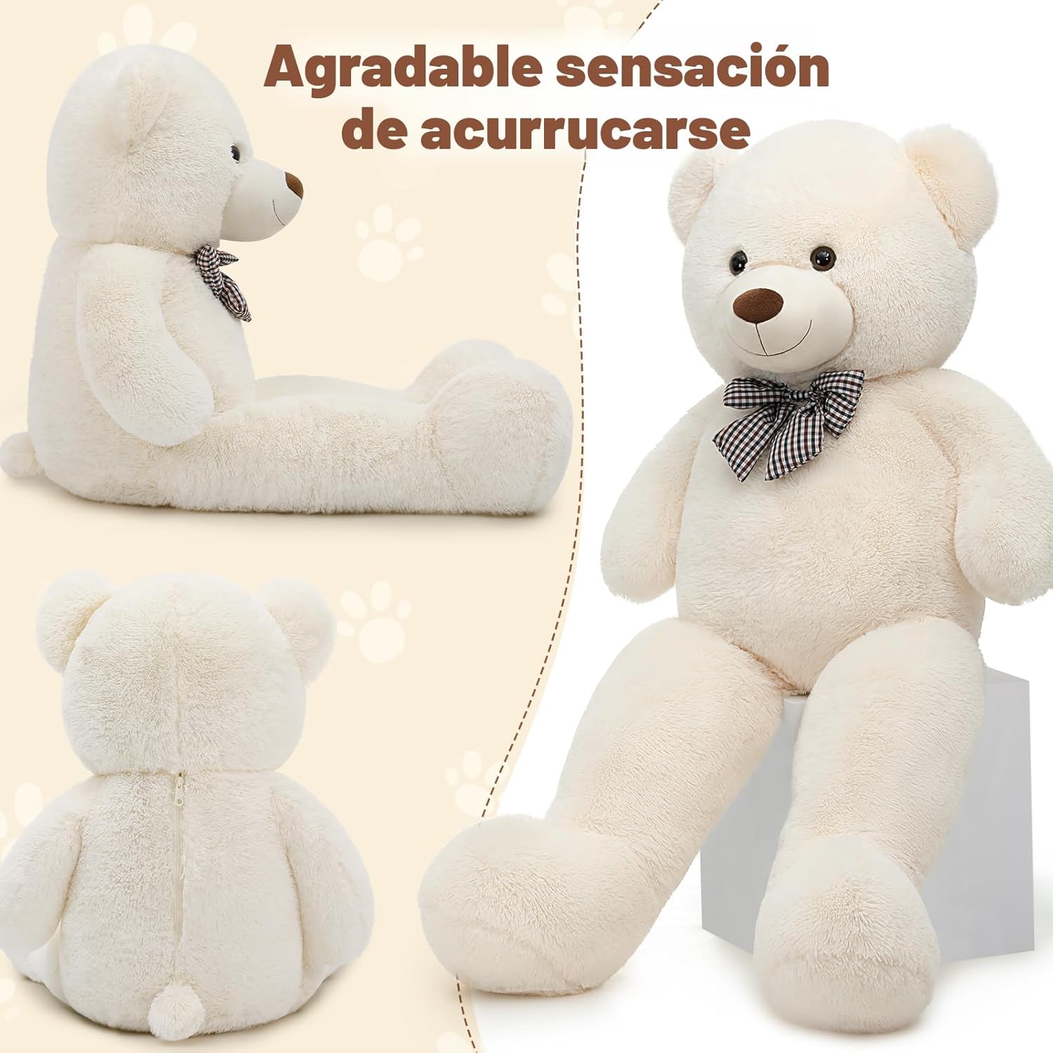 120cm Plush Teddy Bear – Extra Large Ultra-Soft Stuffed Toy for Kids, Gifts & Home Decor
