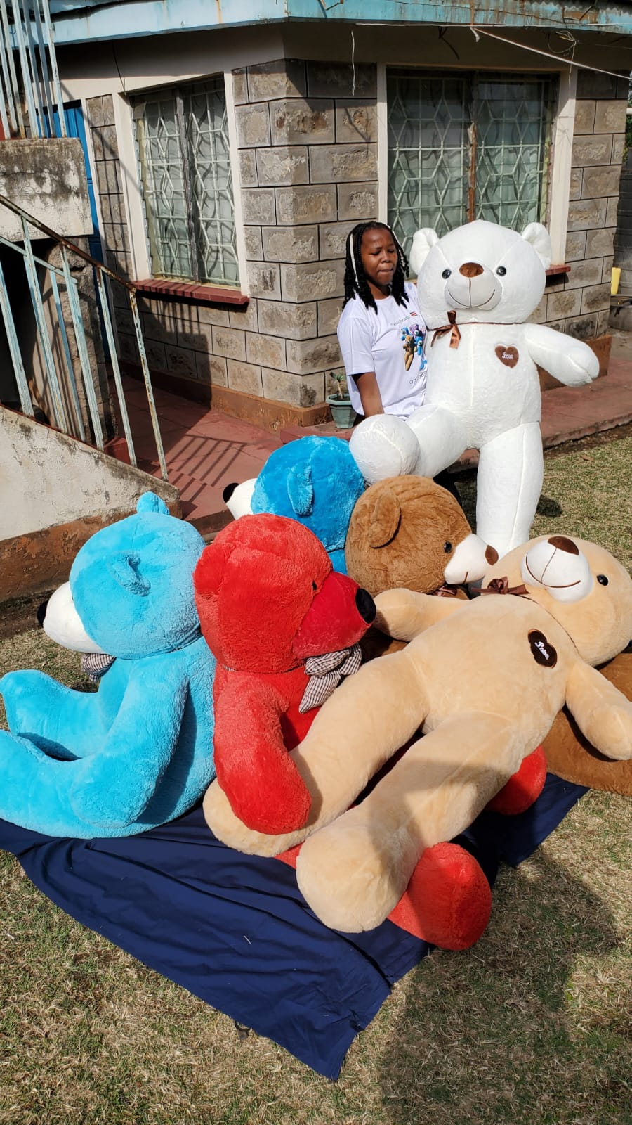 160cm Giant Plush Teddy Bear – Extra Large Ultra-Soft Stuffed Toy for Kids, Lovers, Gifts & Home Decor