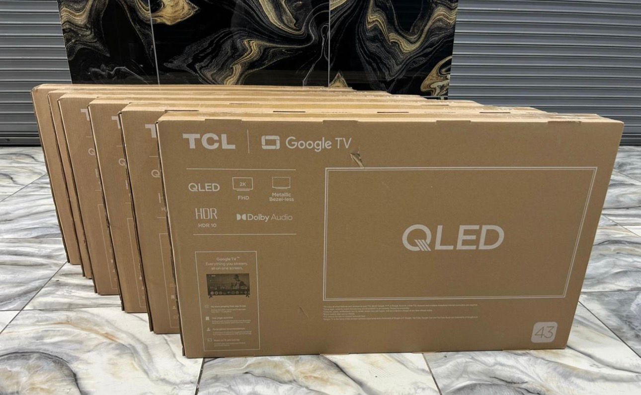 [PROMOTION OFFER] TCL 43 Inch QLED Google TV 📺 Android Smart TV | WiFi + Bluetooth | Netflix YouTube | Frameless 2K UHD Display perfect for movies, sports, and gaming 🎮