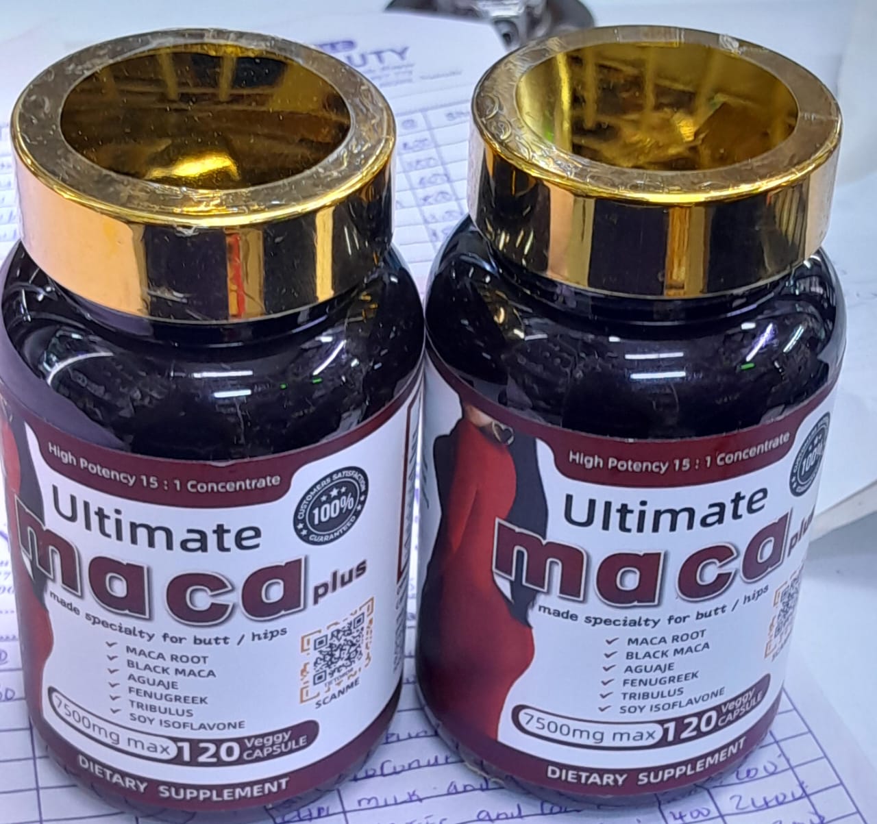 Original Ultimate Maca Plus For Butt And Hips Enhancement Butt And Hip Enlarge Firm And Lift Curves