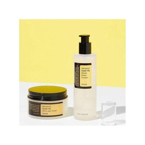 Cosrx Double Advanced Snail 96 Mucin Power Essence + Snail 92 All In One Cream