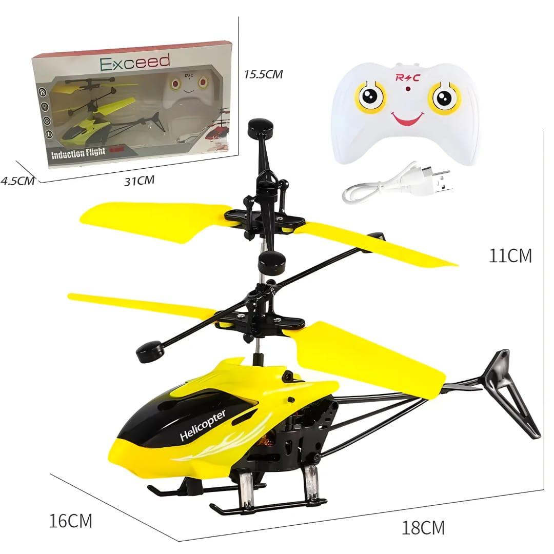 🚁 Rechargeable Remote-Controlled Mini Helicopter

Bring excitement to playtime with this high-performance mini RC helicopter, designed for kids, beginners, and hobby flyers. Durable, lightweight, and
