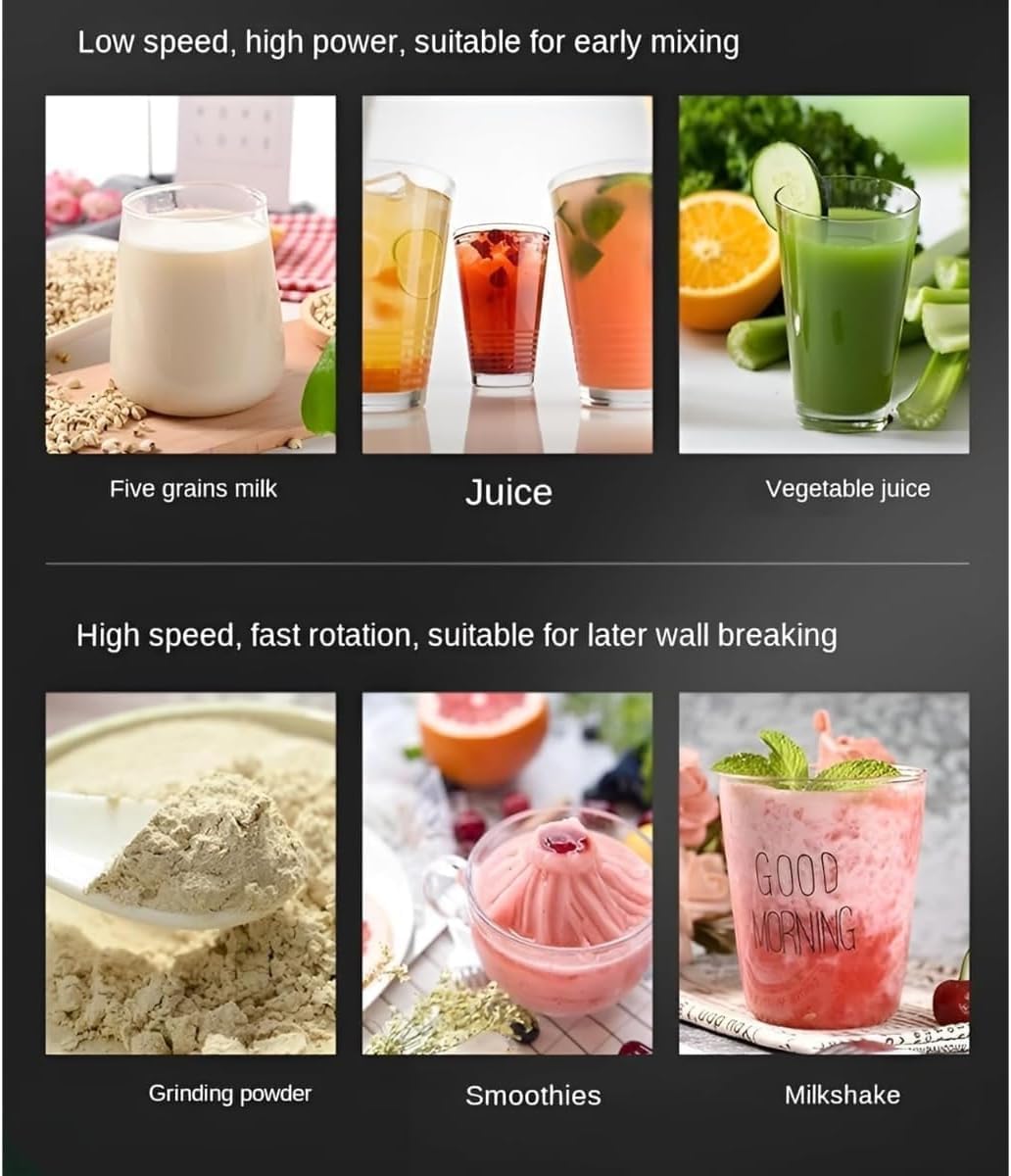 4500W Commercial Blender & Juicer – Heavy-Duty 2-in-1 Mixer with 2 Jars, Stainless Steel Blades, Dishwasher Safe – SC-1589 Smoothie Maker, Grinder & Fruit Processor