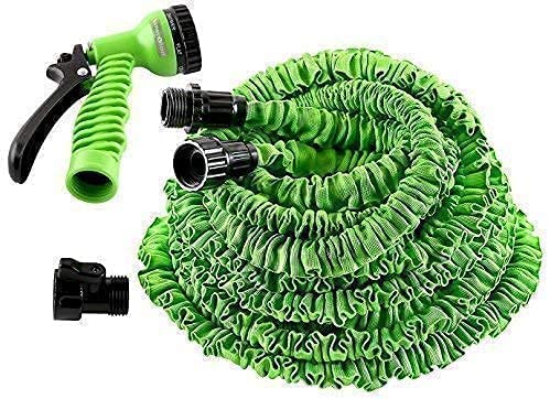 Flexible Garden Water Hose Wash Pipe Retractable Watering Expandable Hoses Sprayer Nozzle, Garden, Car Wash, Floor Clean Spray Gun to Watering Washing Cars