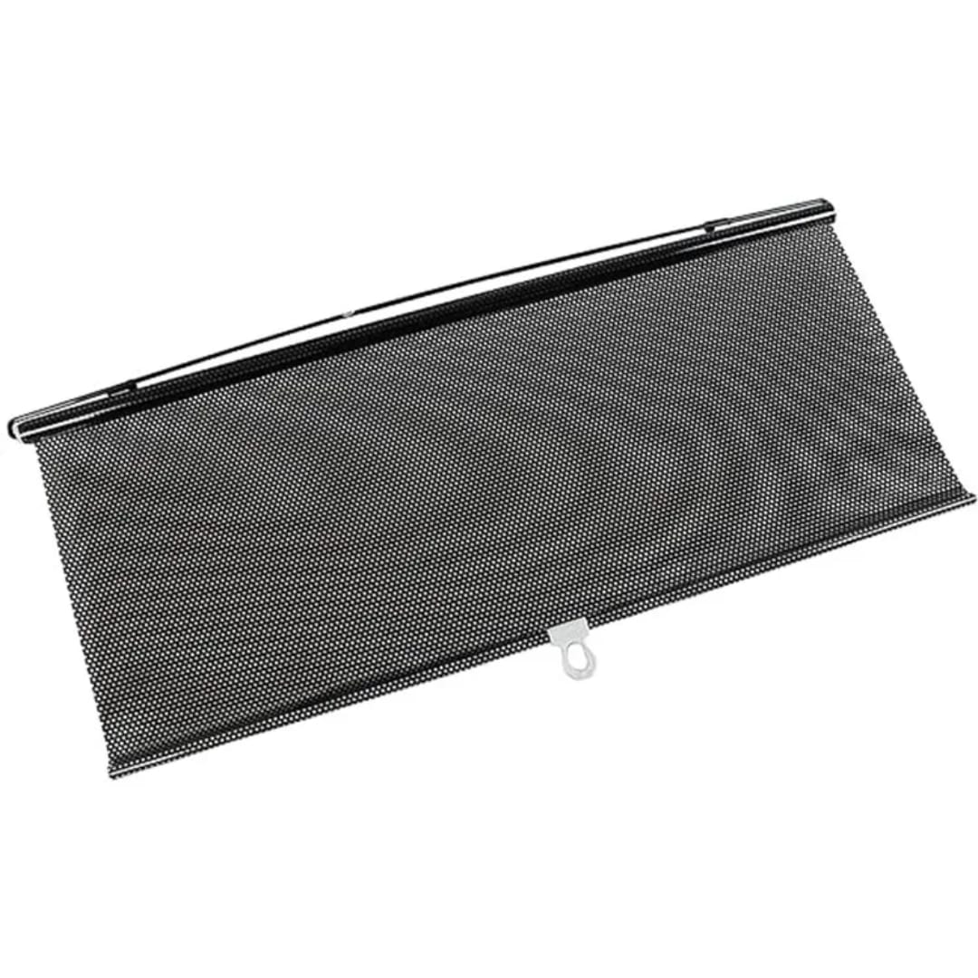 PVC Retractable Car Window Sun Shade Visor Windshield Roller Blind 125x58cm