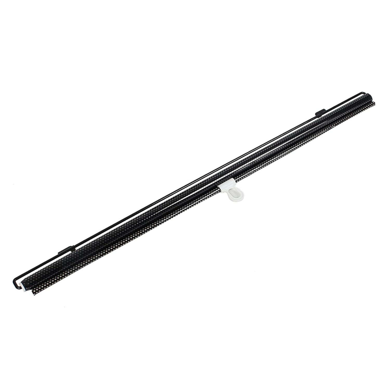 PVC Retractable Car Window Sun Shade Visor Windshield Roller Blind 125x58cm