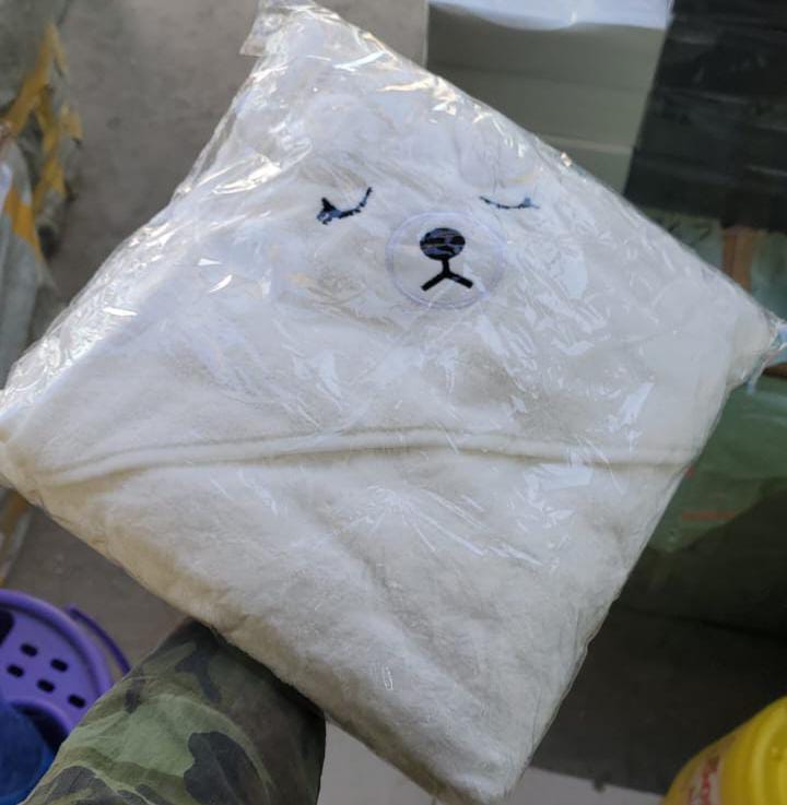 Hooded Baby Towel, Baby Bath Towel with Hood, Baby Bath Towels Wrap, Blanket for Baby, Baby Beach Towel, Hooded Bath Towels for Boy and Girl, Newborn,31.5"×31.5"