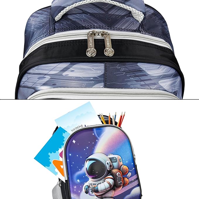 Backpack for Kids | Stylish School Bags for Boys | Shoulder School Bags for Kids Boys | Shoulder School Bags for Kids Girls | Kid's cartoon themed school bags A5 book can fit in & perfect for kids