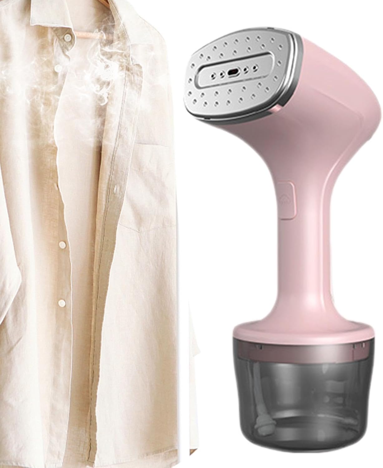 Fabric Steamer - Clothes Steamer Handheld | Clothes Steamer Cordless | 260ml Big Capacity Auto-Off Strong Penetrating Steam Generators | Steam works Handheld Garment Steamer for Home and Travel