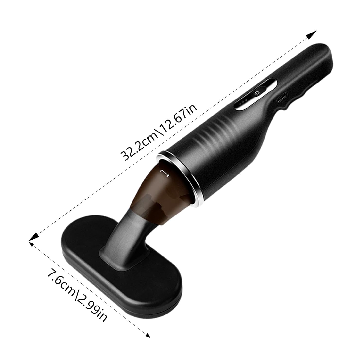 Vacuum Car Cleaner, Handheld Vacuum Lightweight 9000Pa High Power Multifunctional Cordless Portable Vacuums, Car Supplies for Bedrooms Vehicles Living Rooms Dorms Homes