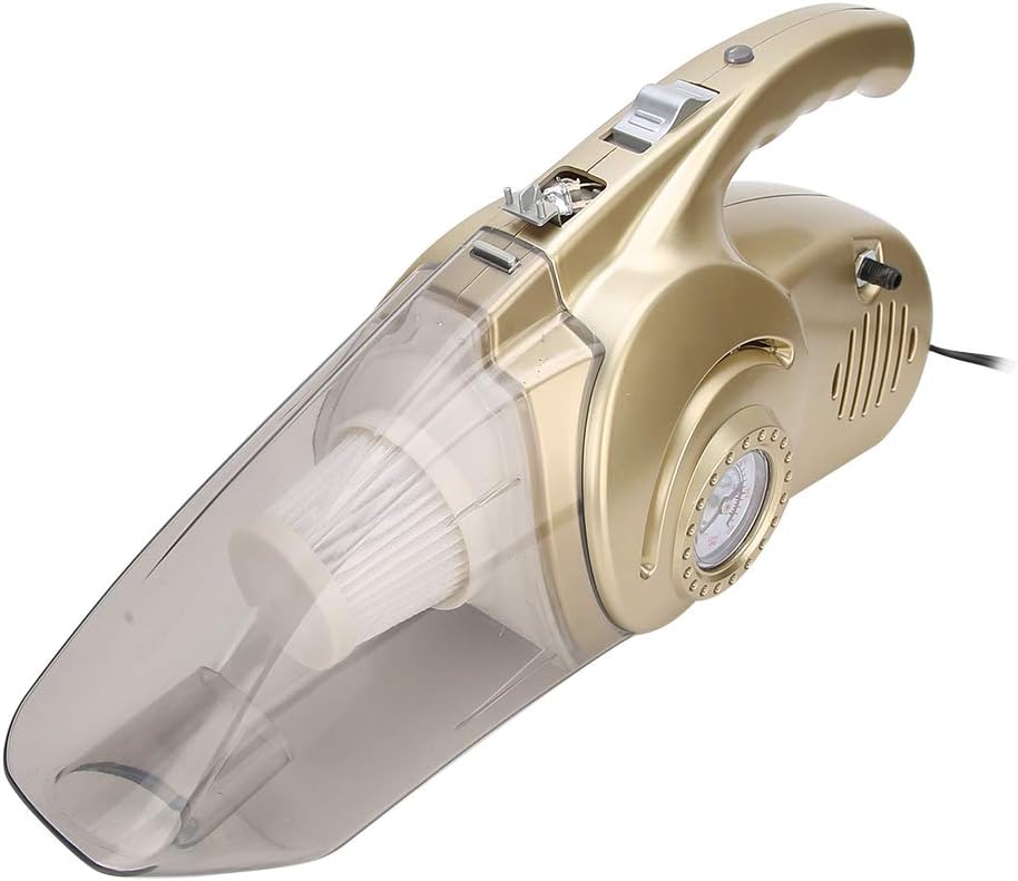 Powerful Cordless Car Vacuum Cleaner, Wet and Dry Dual Use Multifunction Air Pump Car Vehicle Cleaner Dust Collector,4 in 1 Wet and Dry, Dual Use, Multifunction, for Handheld Cleaning Car Detailing