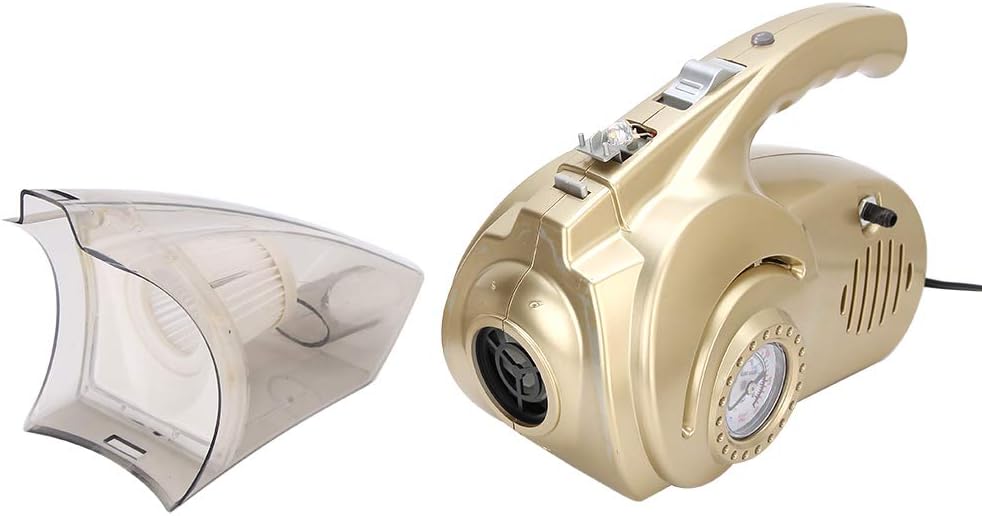 Powerful Cordless Car Vacuum Cleaner, Wet and Dry Dual Use Multifunction Air Pump Car Vehicle Cleaner Dust Collector,4 in 1 Wet and Dry, Dual Use, Multifunction, for Handheld Cleaning Car Detailing