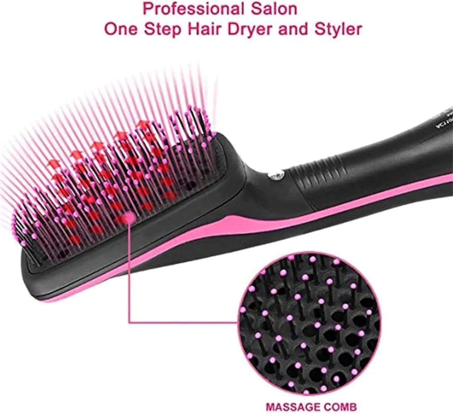 Comfort Comb Design Multifunctional Hair Dryer, 2 in 1 Hair Dryer Brush & Straightener Brush, 2-in-1 Straight Hair Comb, Fast Drying Hair Styling Tool